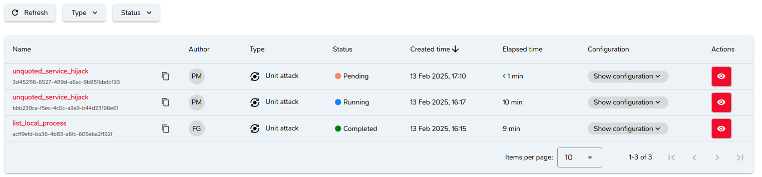 labs en cours