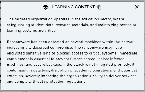 M&NTIS Lab Learning Context