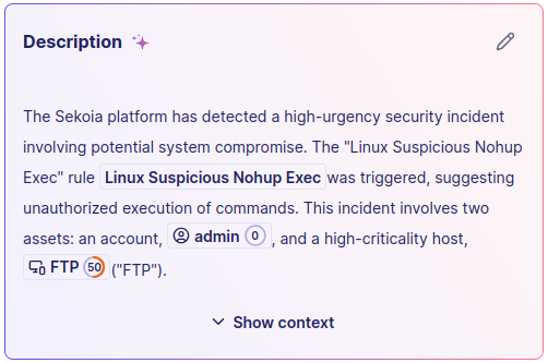 Automatic case creation in Sekoia SOC Platform